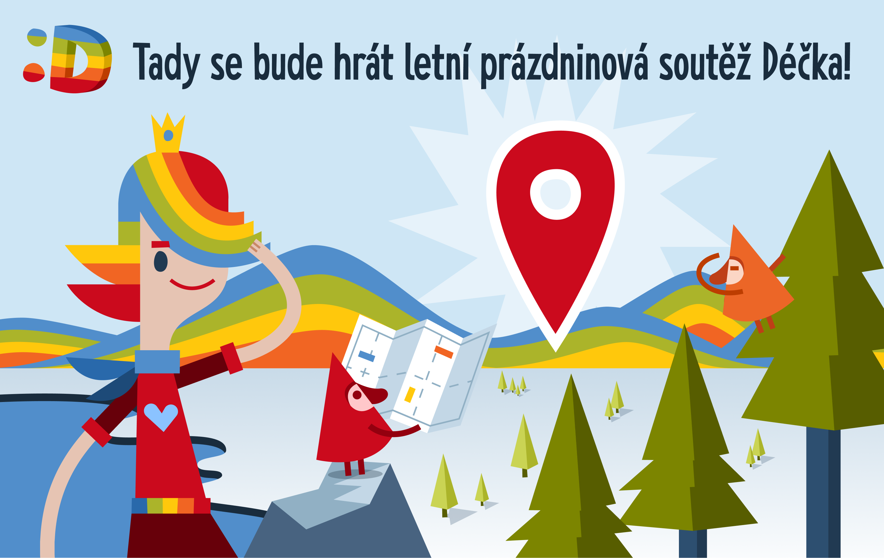 Tady se bude hrát letní prázdninová soutěž Déčka!